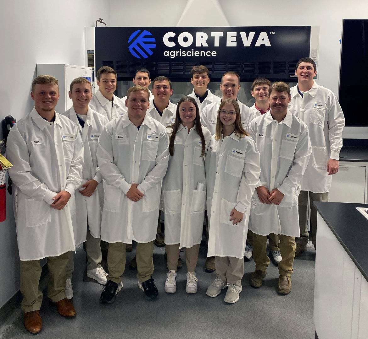 Club members on agricultural industry tour